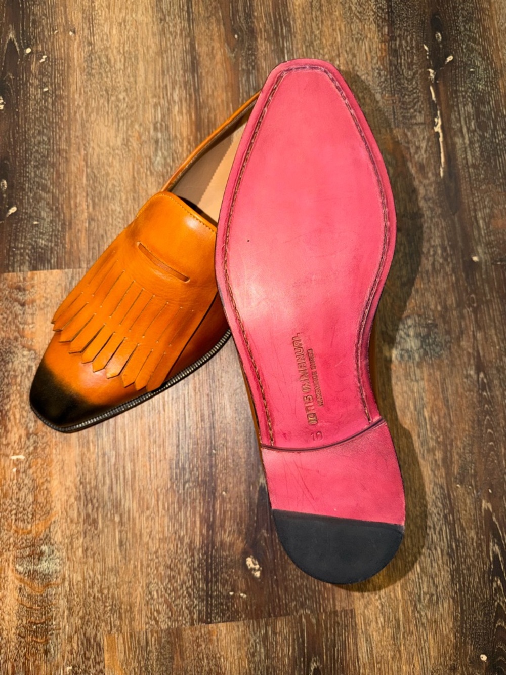 Size 11 loafer very unique and handmade - Picture 8 of 8